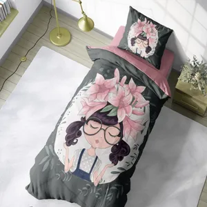 سرویس خواب 1 نفر 4 تکه مدل دخترانه کد 598