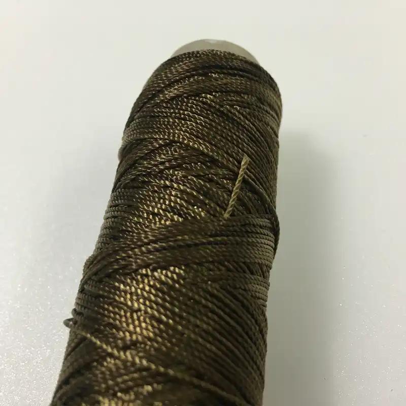 نخ دوخت چرم دوزی مدل ابریشمی DGree100m سایز 10 طول 100 متر