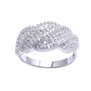 انگشتر نقره زنانه مدل GTA-475