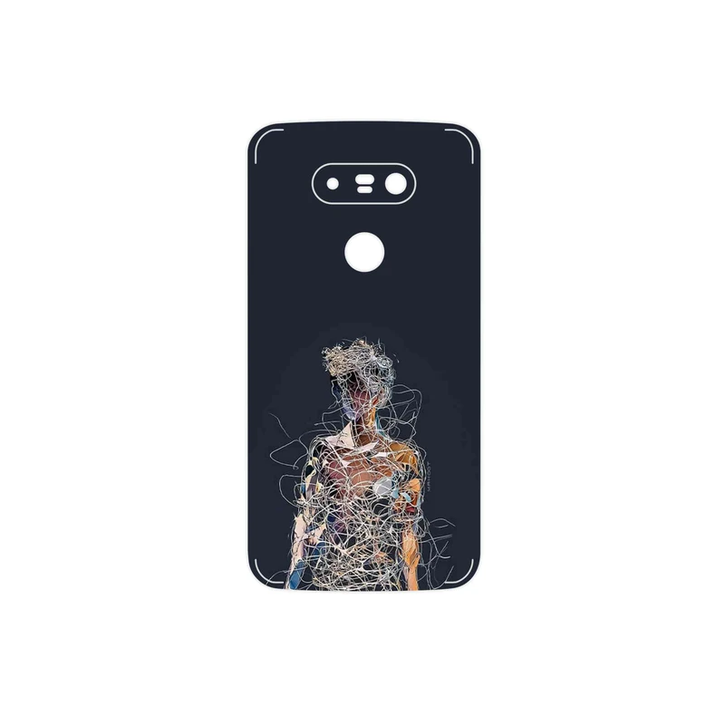 برچسب پوششی ماهوت مدل Strings Digital Art 1 مناسب برای گوشی موبایل ال جی G5