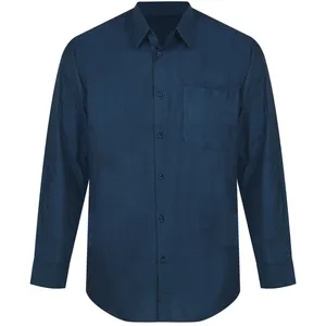 پیراهن آستین بلند مردانه مدل لوسان کد 001