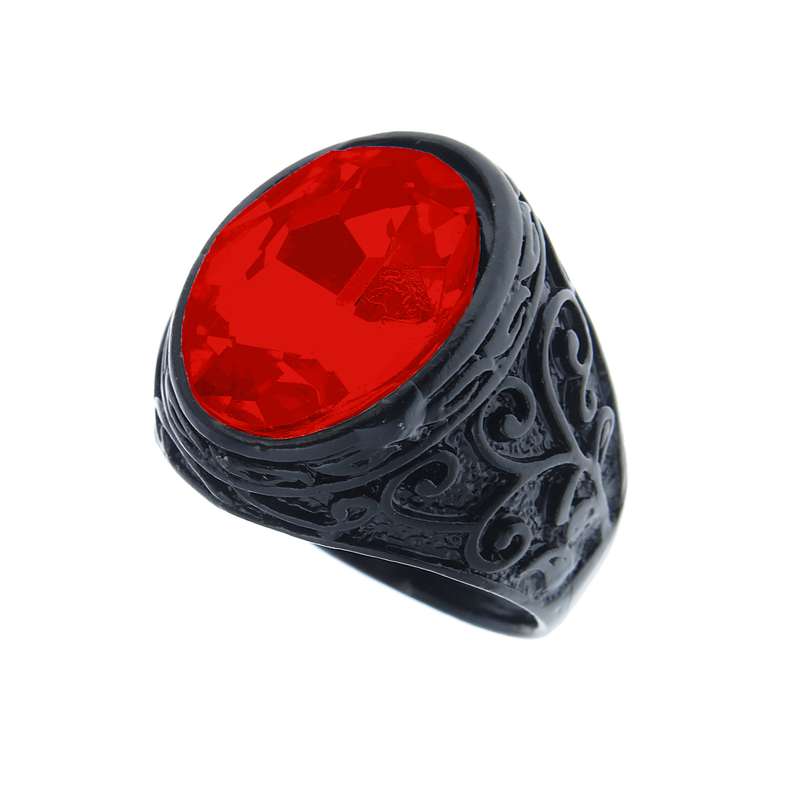 انگشتر مردانه مدل یاقوت کبود