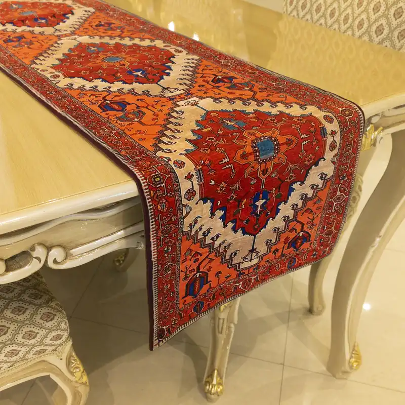 رانر طرح گلیم بختیاری کد RGBakht38133