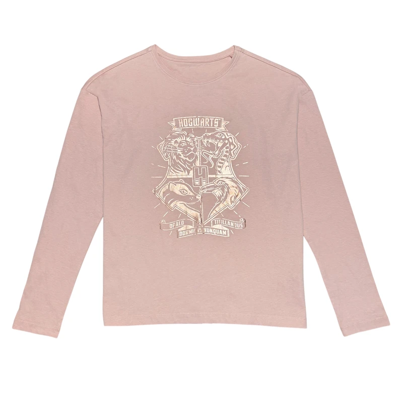 تی شرت آستین بلند دخترانه لوپیلو مدل هری پاتر