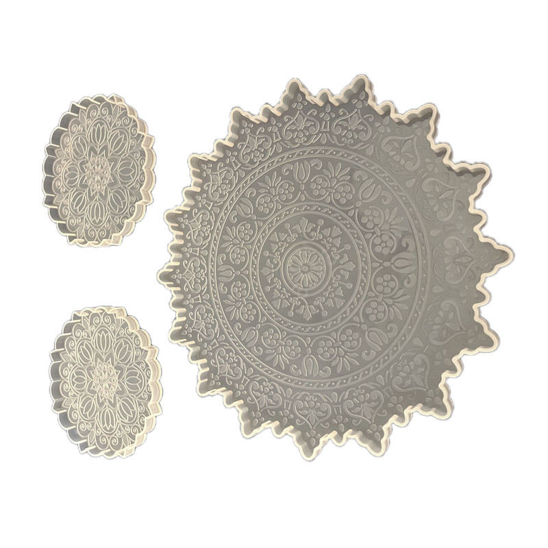 قالب رزین مدل دایره مجموعه 3 عددی