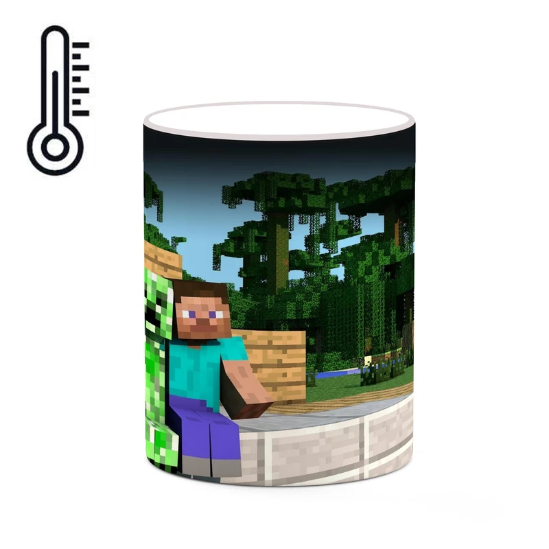 ماگ حرارتی کاکتی طرح ماینکرافت minecraft مدل mgh41210