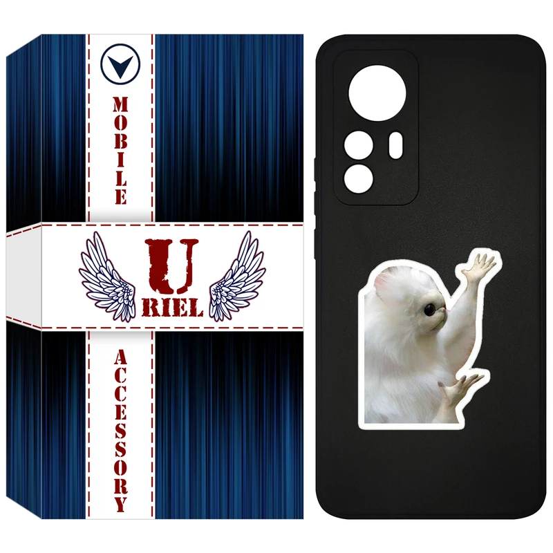 کاور یوریل مدل KSH کد 89 طرح میمون سفید مناسب برای گوشی موبایل شیائومی 12T