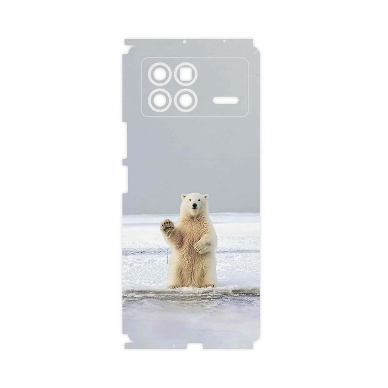 برچسب پوششی ماهوت مدل Polar_bear-FullSkin مناسب برای گوشی موبایل شیائومی Mix Fold 3