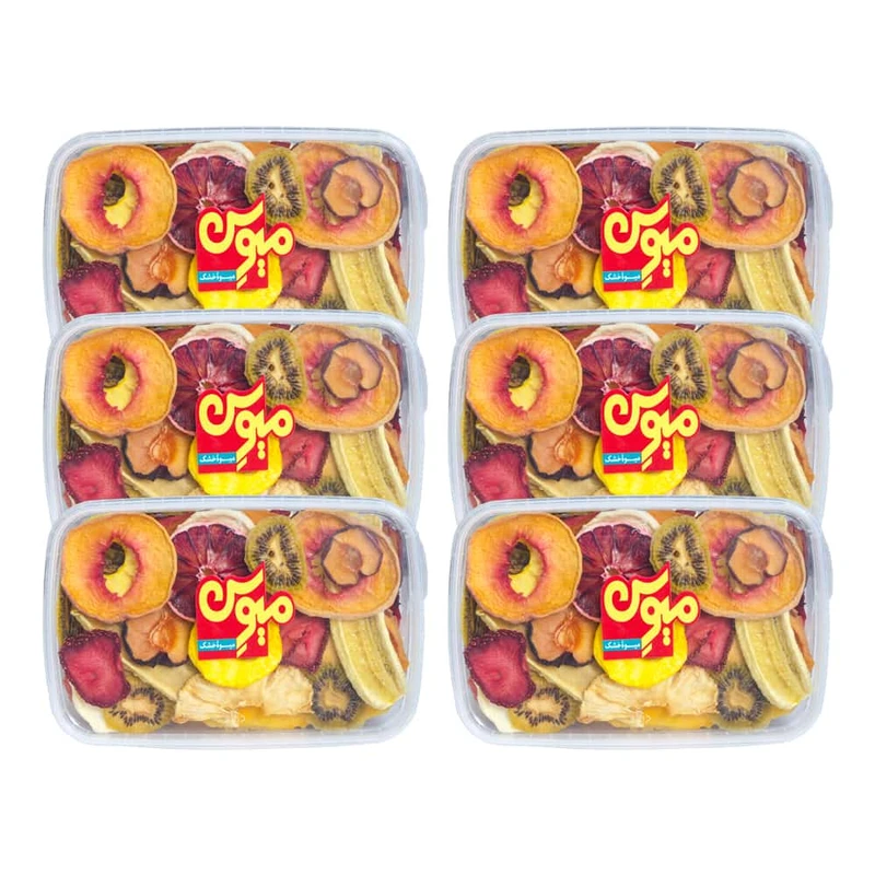 میوه خشک میوس - 200 گرم بسته 6 عددی