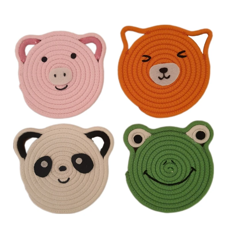 زیر لیوانی مدل Zoo مجموعه 4 عددی