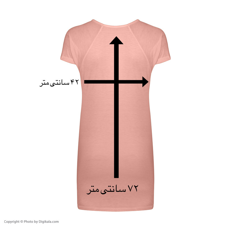 تی شرت آستین کوتاه زنانه مدل 702