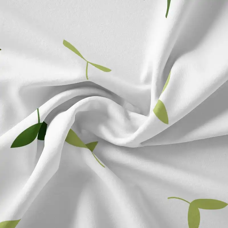 پارچه لباس پارچه باما مدل کرپ بوگاتی طرح برگ ریز کد 6011278