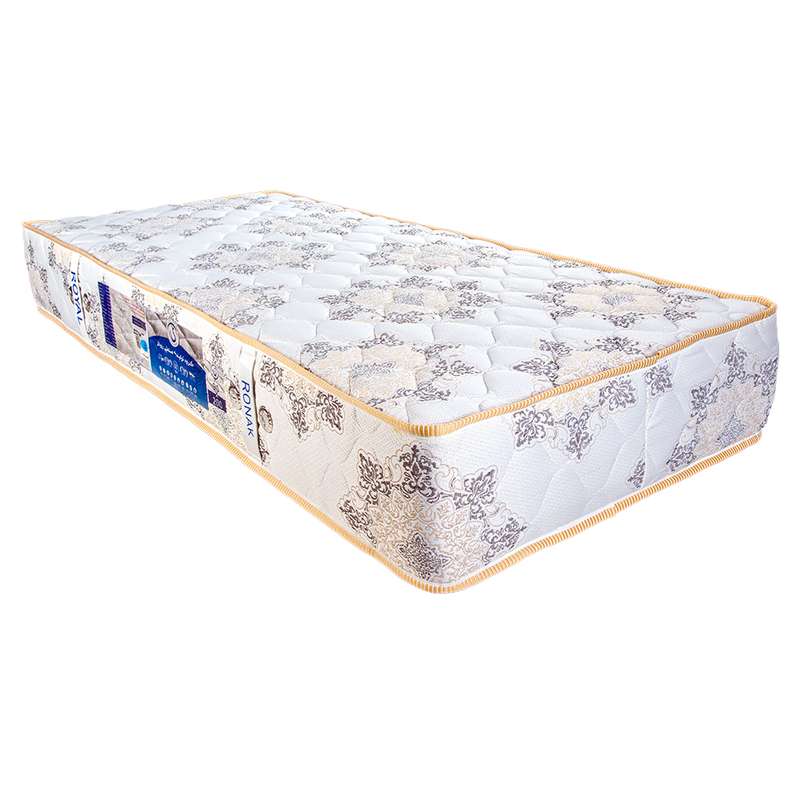 تشک رویال مدل طبی فنری روناک فرش یک نفره سایز 200x90 سانتی متر