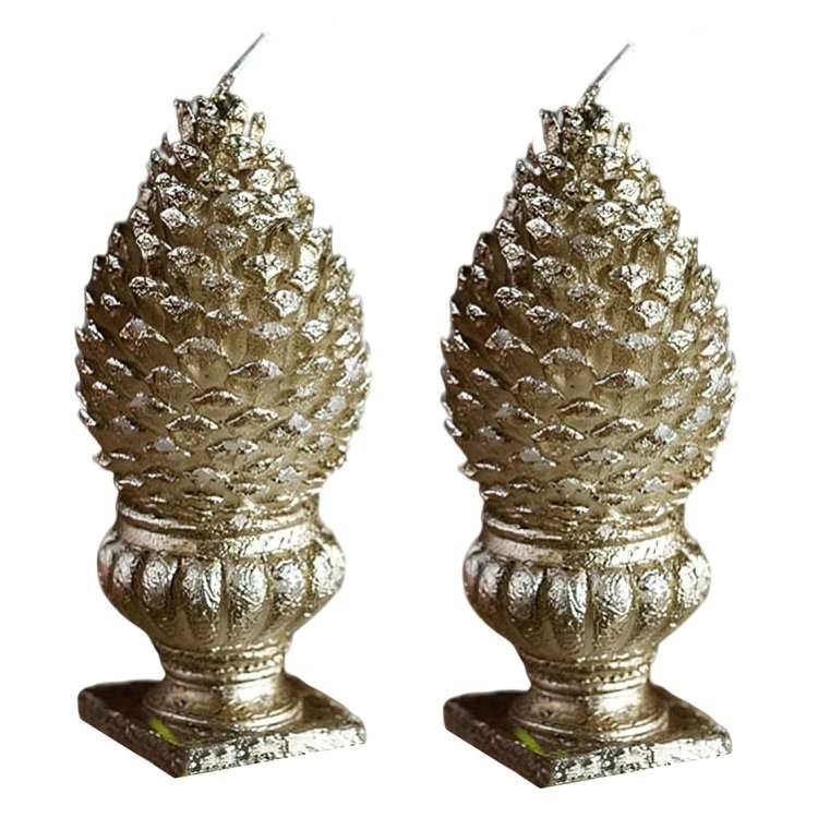 شمع انگلیش هوم مدل Pinecone مجموعه دو عددی