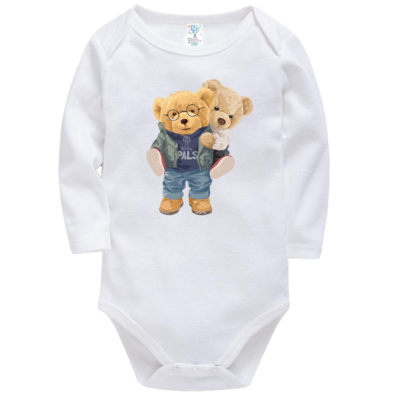 بادی نوزادی نیل کوک مدل Winter Teddy مجموعه 5 عددی - - 4