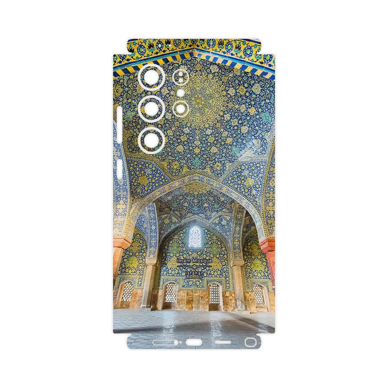 برچسب پوششی ماهوت مدل Imam Mosque in Isfahan-FullSkin مناسب برای گوشی موبایل سامسونگ Galaxy S24 Ultra