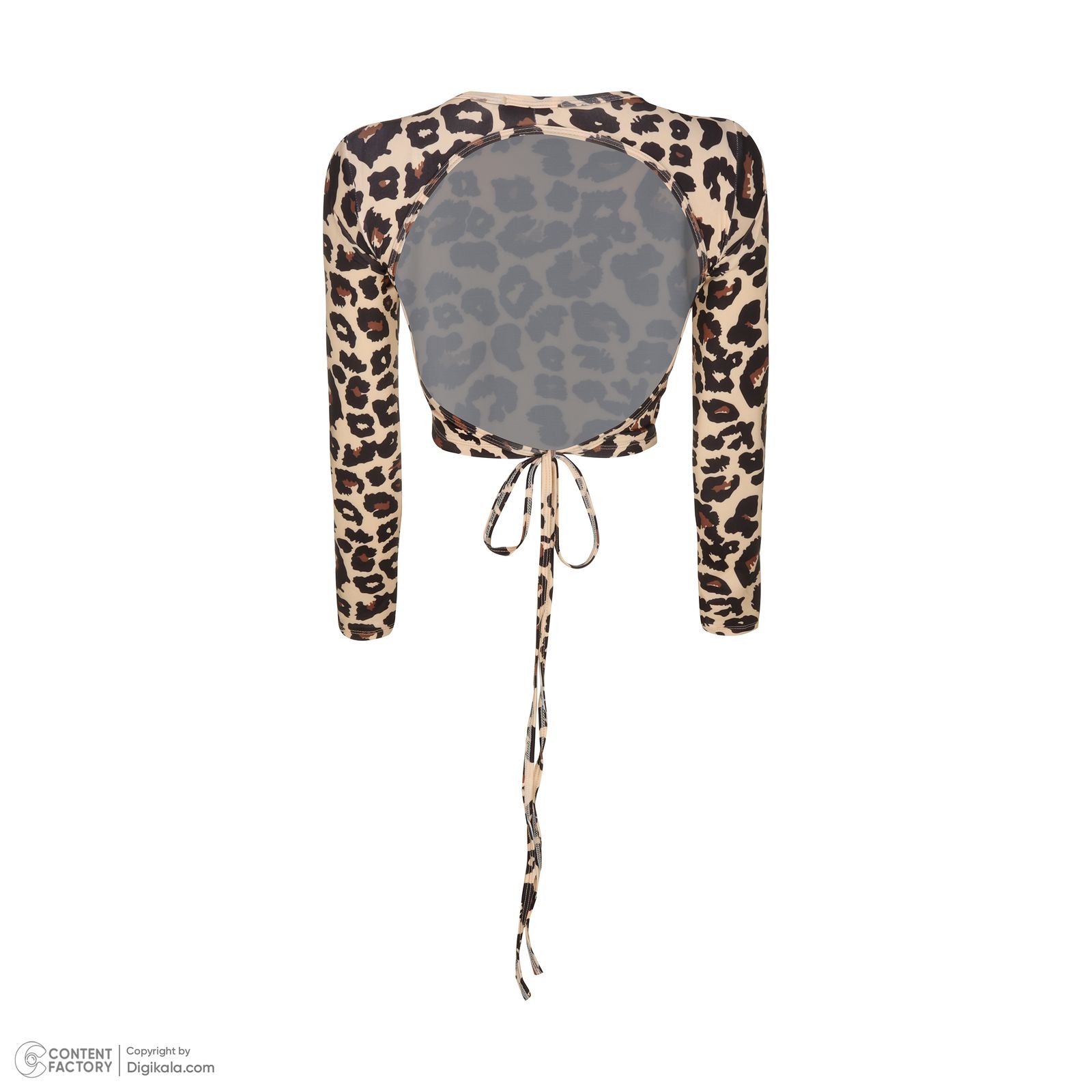 نیم تنه زنانه پپا مدل Leopard -  - 3