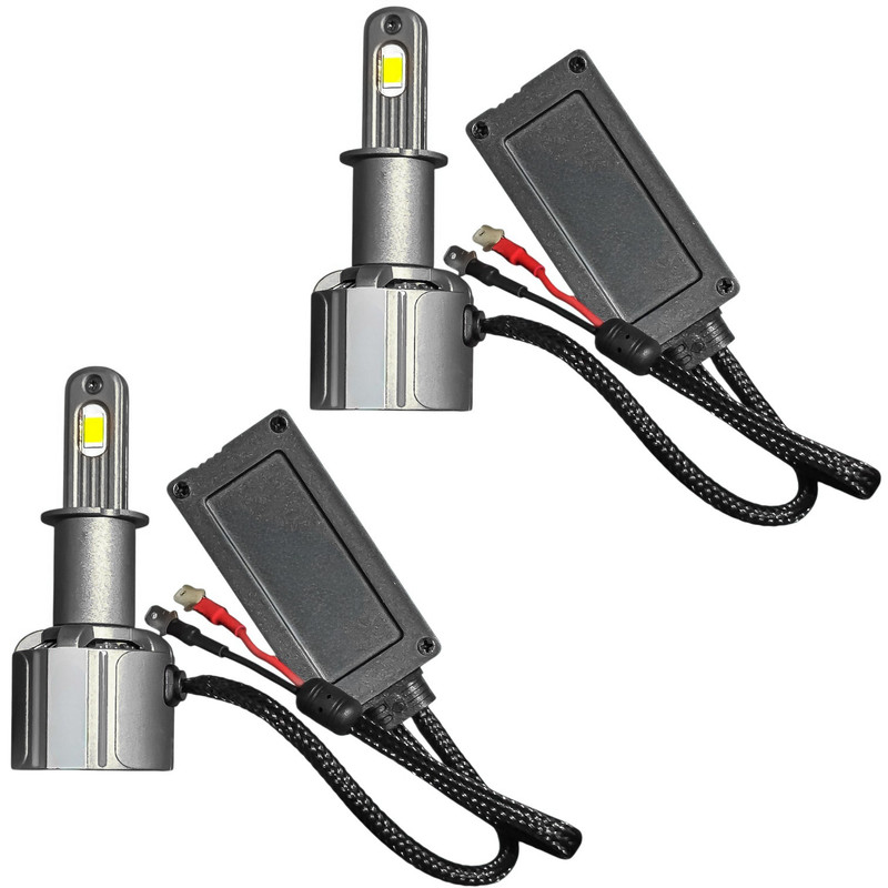 هدلایت چراغ مه شکن جلو خودرو تک حالته فورس مدل یخی A+ کد CSP پایه H3 مناسب برای زامیاد پادرا و زامیاد کارون بسته ۲ عددی