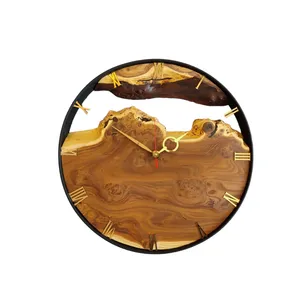 ساعت دیواری مدل چوبی کد Br14