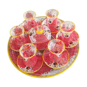سرویس چای خوری 14 پارچه مدل قجری