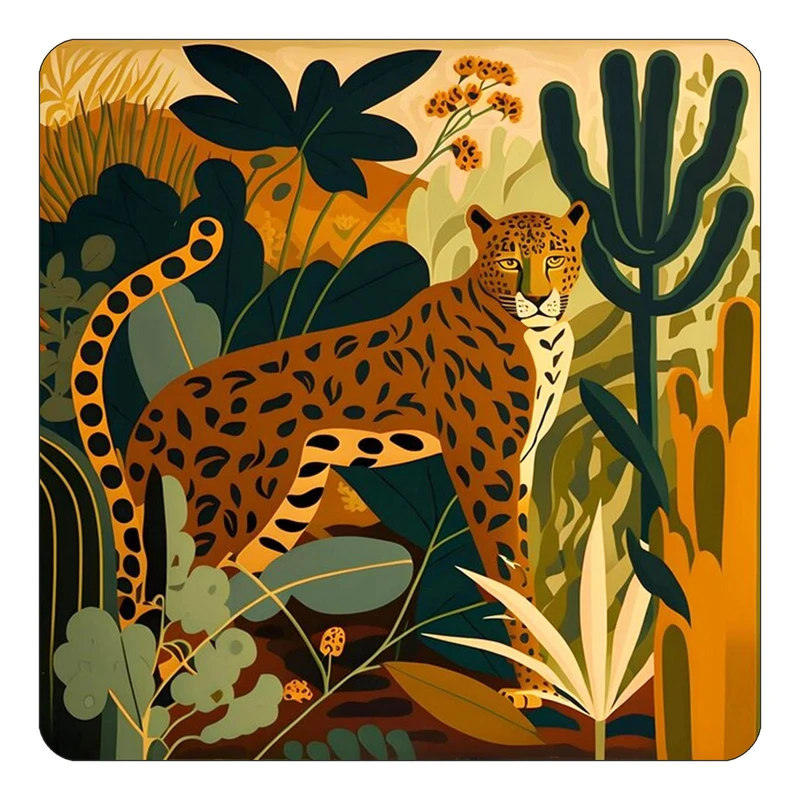 مگنت کاکتی طرح حیوانات رنگی مدل mp26486