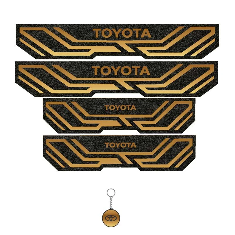 برچسب پارکابی خودرو مهدیار کد84 PKA T 10 مناسب برای تیبا مجموعه 4 عددی به همراه جاکلیدی