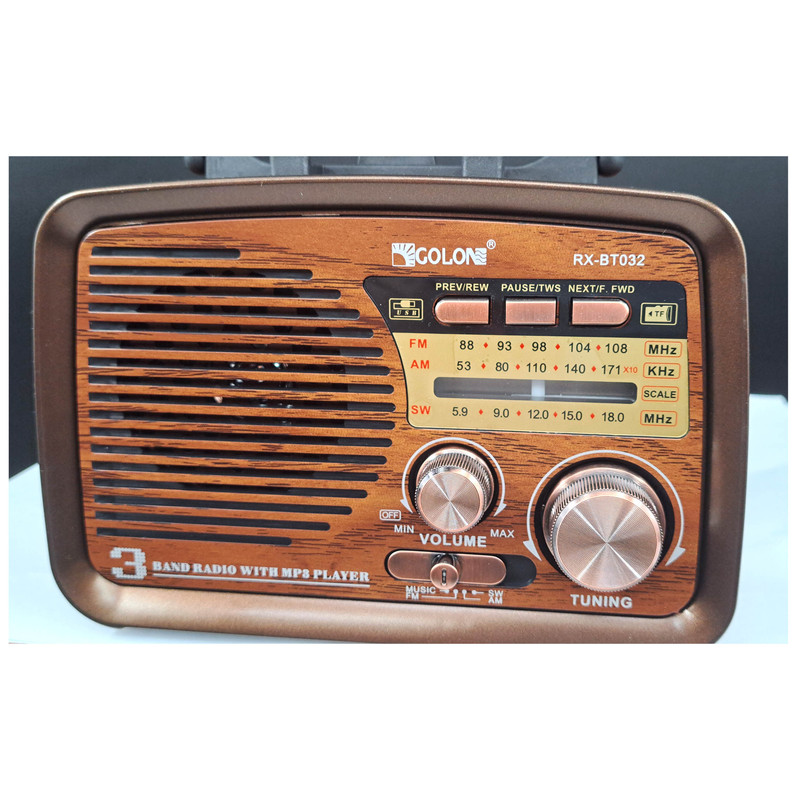 رادیو گولون مدل RX-BT032