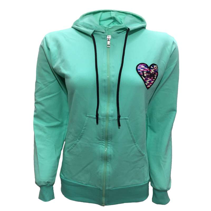 سویشرت زنانه مدل LOVE کد tm-1558 رنگ سبز
