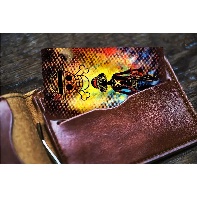 استیکر کارت پیکسل میکسل مدل انیمه وان پیس لوفی کد B45