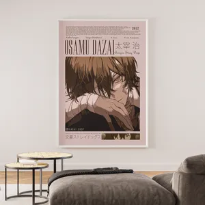 تابلو مدل انیمه طرح سگ‌های ولگرد بونگو