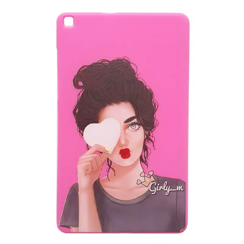 کاور طرح لیدی کد TB166 مناسب برای تبلت سامسونگ Galaxy Tab A7 Lite SM-T225