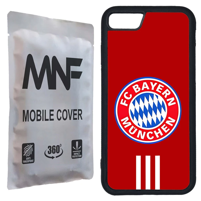 کاور ام ان اف طرح تیم Bayern Munich کد P-242 مناسب برای گوشی موبایل اپل iPhone 7 / 8