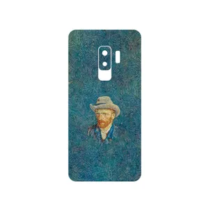 MAHOOT Self portrait with a gray felt hat Cover Sticker for Samsung Galaxy S9 Plus