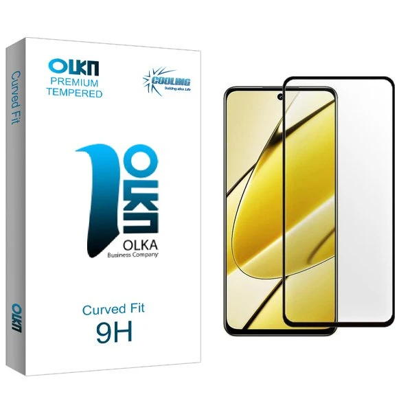 محافظ صفحه نمایش شیشه ای کولینگ مدل Olka مناسب برای گوشی موبایل ریلمی 11 5G