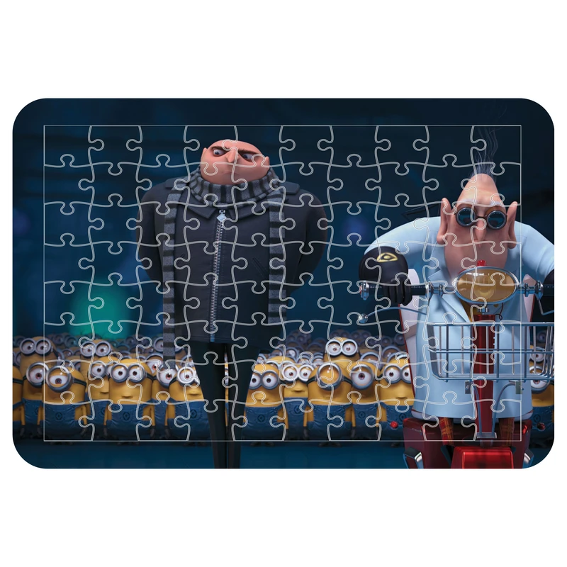 پازل 54 تکه مدل CHB1443 طرح انیمیشن من نفرت انگیز مینیون ها