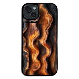 AKAM AMC-WA15PLUS-WOOD-16 Cover For Apple iPhone 15 Plus