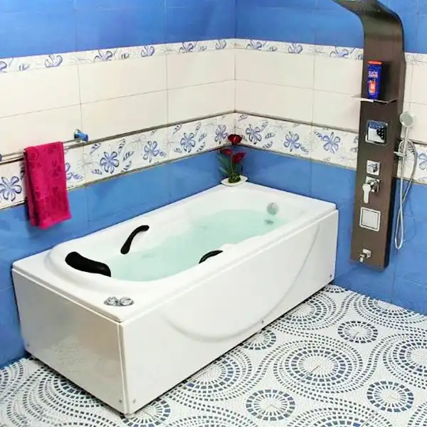 وان حمام طرح بنفشه مدل 180