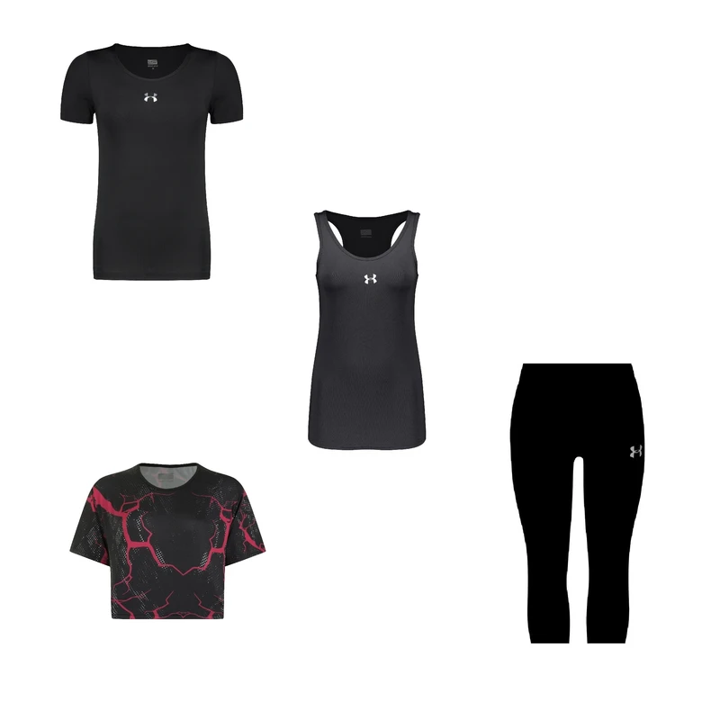 ست چهار تکه لباس ورزشی زنانه مدل 7101-9101-3101-56