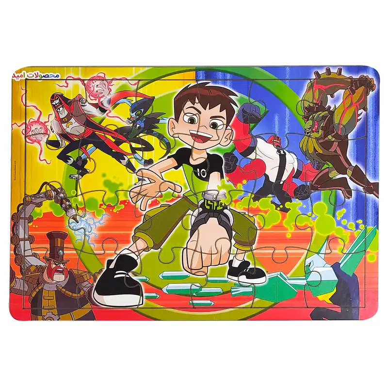 پازل 24 تکه محصولا ت امید مدل بن تن کد mo300