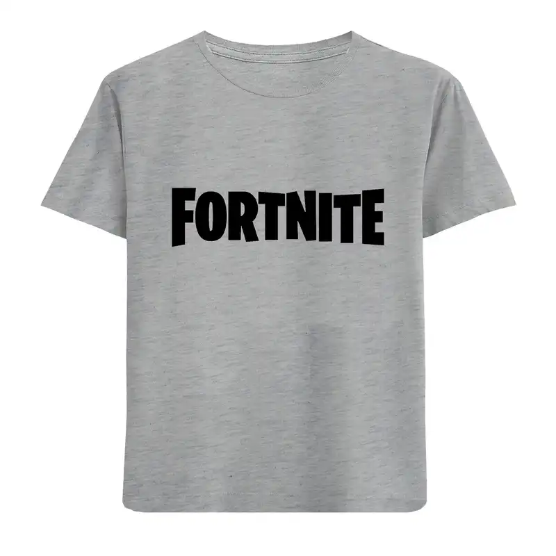 تی شرت آستین کوتاه بچگانه مدل فورتی نایت D348