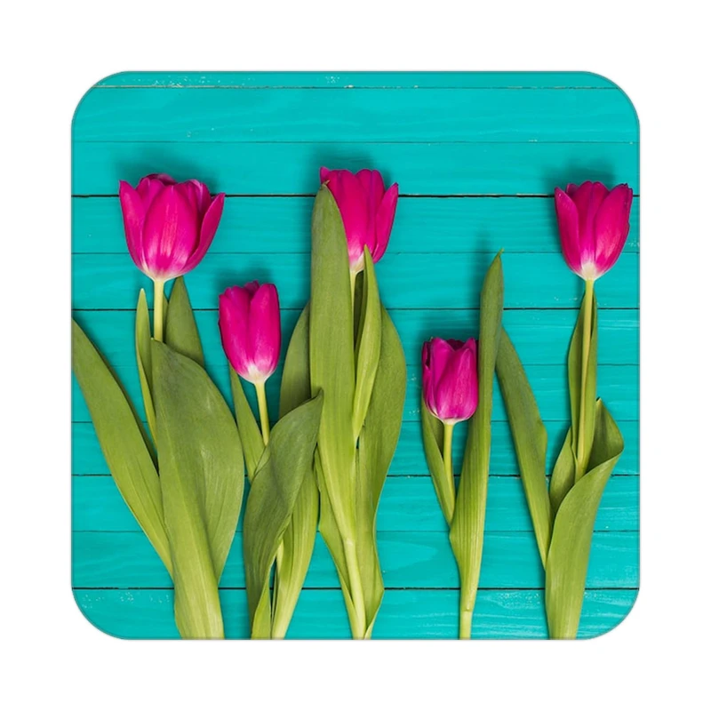 زیر لیوانی کاکتی طرح گل مدل mp18441