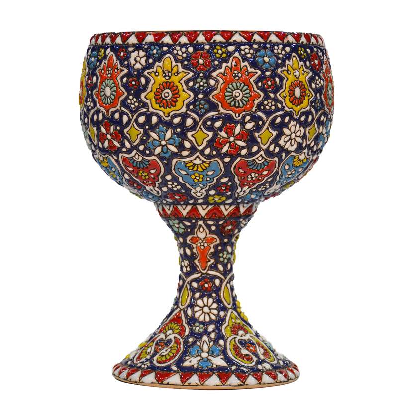 جام میناکاری مدل گیلاس خوری کد 1