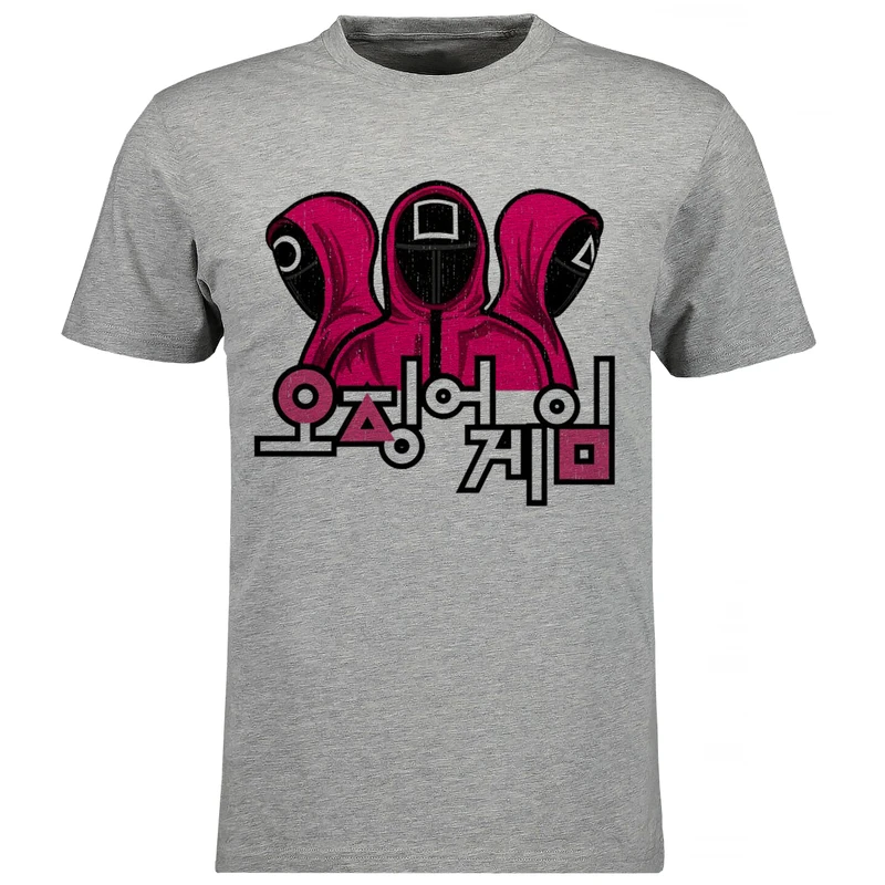 تی شرت آستین کوتاه مردانه مدل بازی مرکب V52