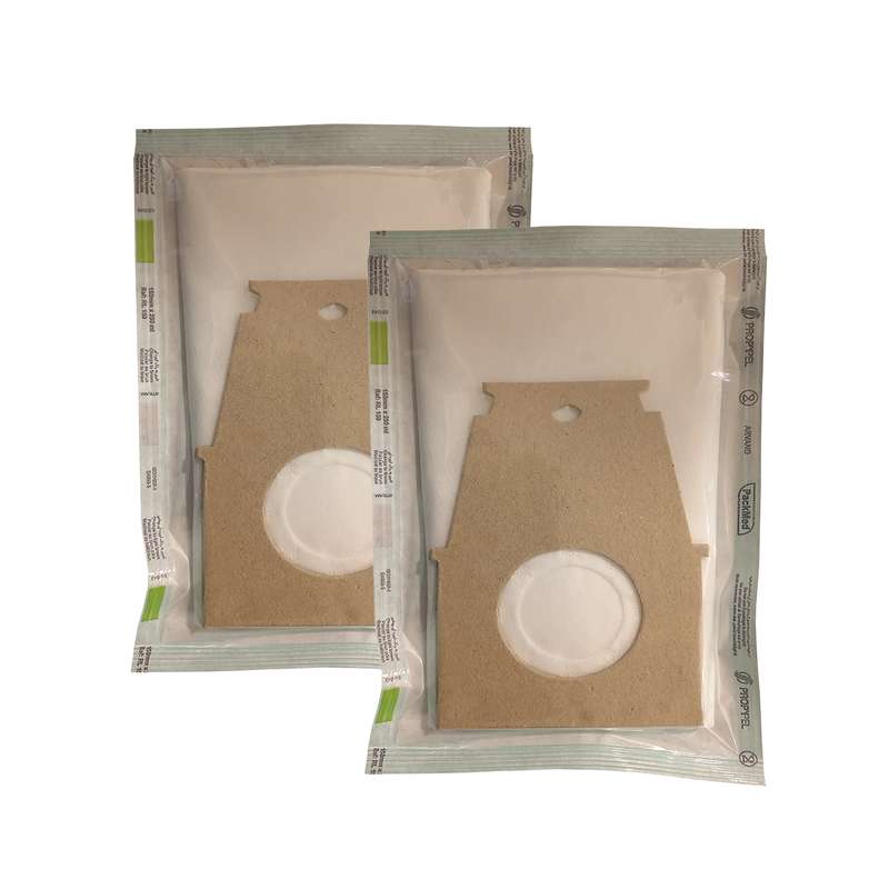 کیسه جاروبرقی مدل K-8-64-017 دو بسته چهار عددی مناسب برای جاروبرقی های بوش ارگو مکس ، زیمنس Type P