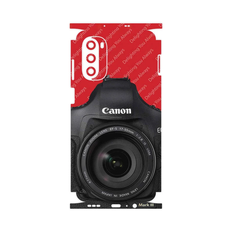 برچسب پوششی ماهوت مدل Canon_Logo-FullSkin مناسب برای گوشی موبایل موتورولا Moto G52