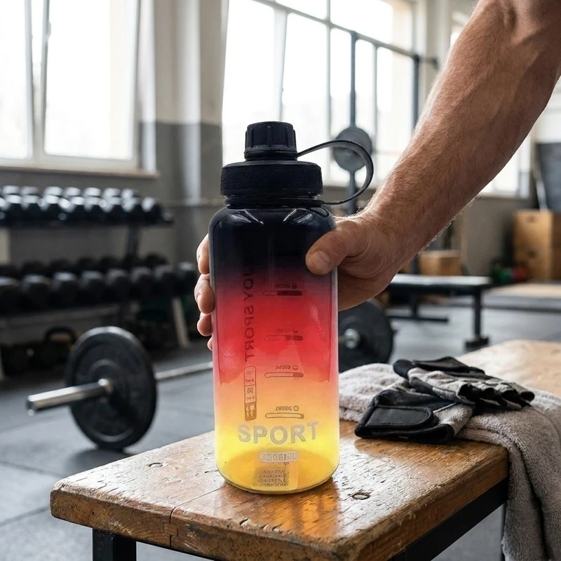 قمقمه ورزشی مدل GYM گنجایش 1.3 لیتر