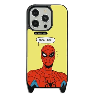 AKAM AMC-WLA14PRO-SPIDER MAN10 Cover For Apple iPhone 14 Pro