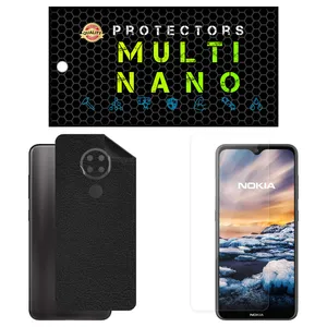 Multi Nano X-SFL Screen Protector For Nokia 7.2 with back skin