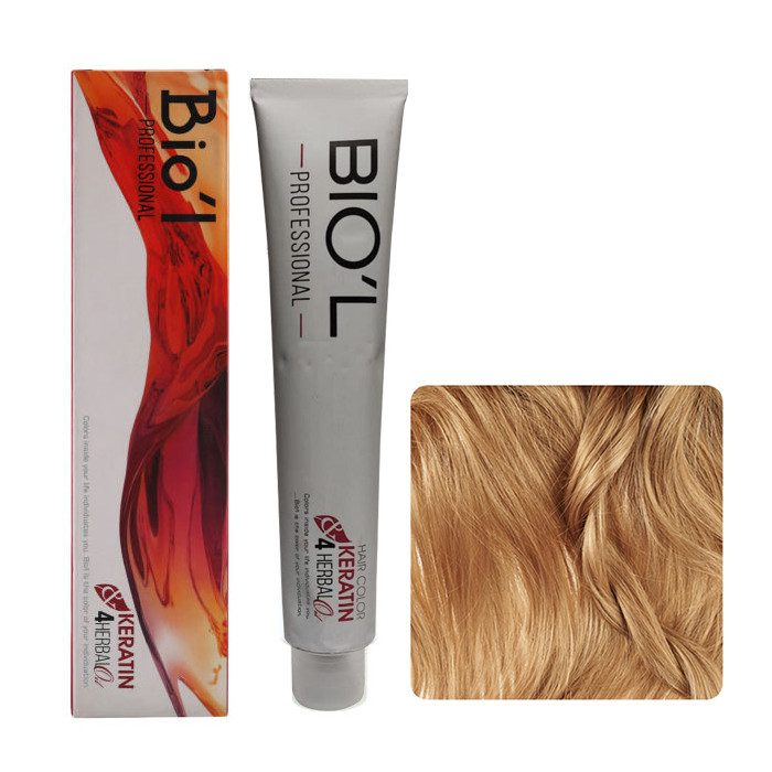 رنگ مو بیول شماره 8.18 حجم 100 میلی لیتر رنگ بلوند نسکافه ای روشن