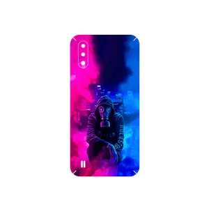MAHOOT Smoke Rainbow Digital Art 2 Cover Sticker for Samsung Galaxy M01